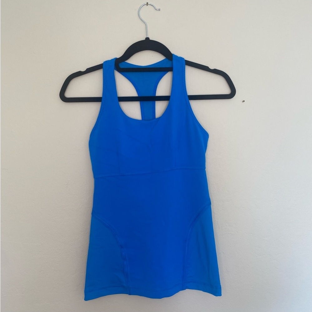 Lululemon Blue Workout Tank -Size 4